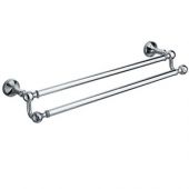 Двойной полотенцедержатель Fiore REGNO 216.51 (хром)