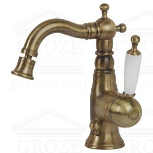 Migliore Oxford ML.OXF-6323BR | смеситель для биде (старая бронза/керамика) ― поставщик сантехники и отопительного оборудования SAN-GROZE