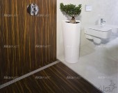 ALCAPLAST PURE-950M | декоративная решётка для душевого лотка (нержавеющая сталь матовая)