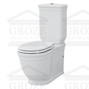 HEV006+HEC009 Artceram Hermitage | напольный унитаз моноблок (золото) ― поставщик сантехники и отопительного оборудования SAN-GROZE