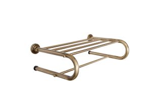 BOHEME Medici 10627 | полка для полотенец (бронза) ― поставщик сантехники и отопительного оборудования SAN-GROZE