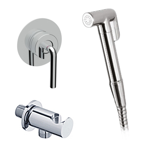 Cristina Lillo 01 | комплект гигиенический душ со смесителем (хром) ― поставщик сантехники и отопительного оборудования SAN-GROZE