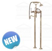 FIORE COLONIALE SKY | напольный смеситель для ванны old bronze (старая бронза/swarovski)