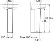 Gustavsberg 2920 | пьедестал