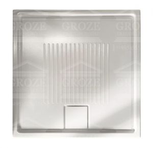 YXE6 HATRIA LIF.ST | Душевой поддон керамический 90x90 квадратный ― поставщик сантехники и отопительного оборудования SAN-GROZE