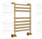 MARGAROLI 464/8 SOLE | водяной полотенцесушитель (старая бронза)