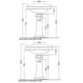 Migliore Bella | пьедестал для раковины