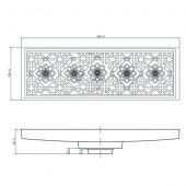 Migliore ML.OR-10.157BR Oriente | трап для душа (бронза)