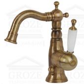 Migliore Oxford ML.OXF-6326BR | смеситель для раковины (бронза/керамика)