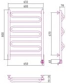 Сунержа Элегия 00-0519-8060 | электрический полотенцесушитель 800x600