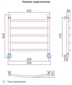 Сунержа Галант 00-0100-6060 | водяной полотенцесушитель 600x600