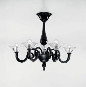 Подвесная люстра Sylcom 1382/5 K NE CR ― поставщик сантехники и отопительного оборудования SAN-GROZE