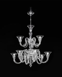 Подвесная люстра Sylcom 1388/6+3 К CR ― поставщик сантехники и отопительного оборудования SAN-GROZE