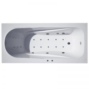 Акриловая гидромассажная ванна Thermolux Leda 180х80 Optima Plus ― поставщик сантехники и отопительного оборудования SAN-GROZE